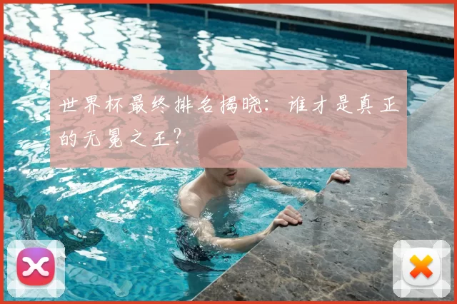 世界杯最终排名揭晓：谁才是真正的无冕之王？